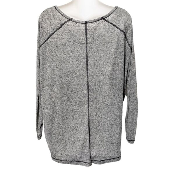 FREE PEOPLE We the Free Space Dye Slub Oversized Lightweight Top S - Picture 3 of 5